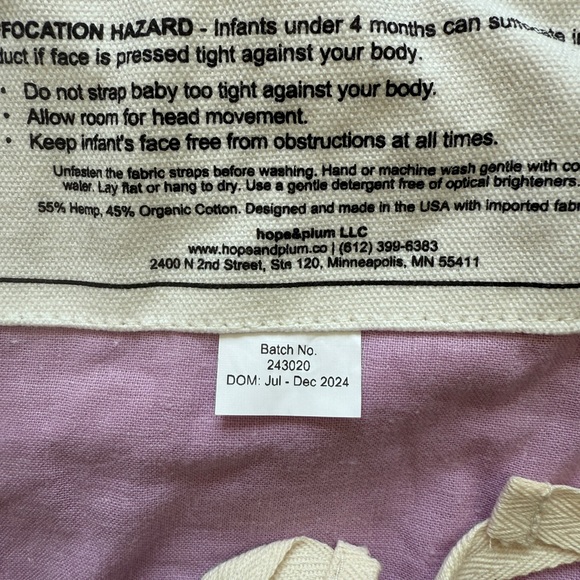 Hope and Plum Meh Dai - Lilac - Picture 6 of 8